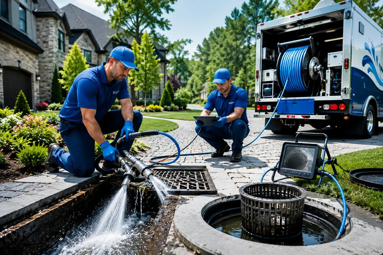 Local outdoor drain cleaning professionals in Wellington, NV